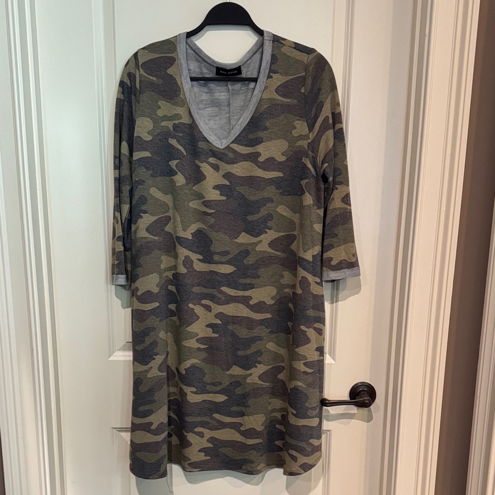 Camo Midi Dress